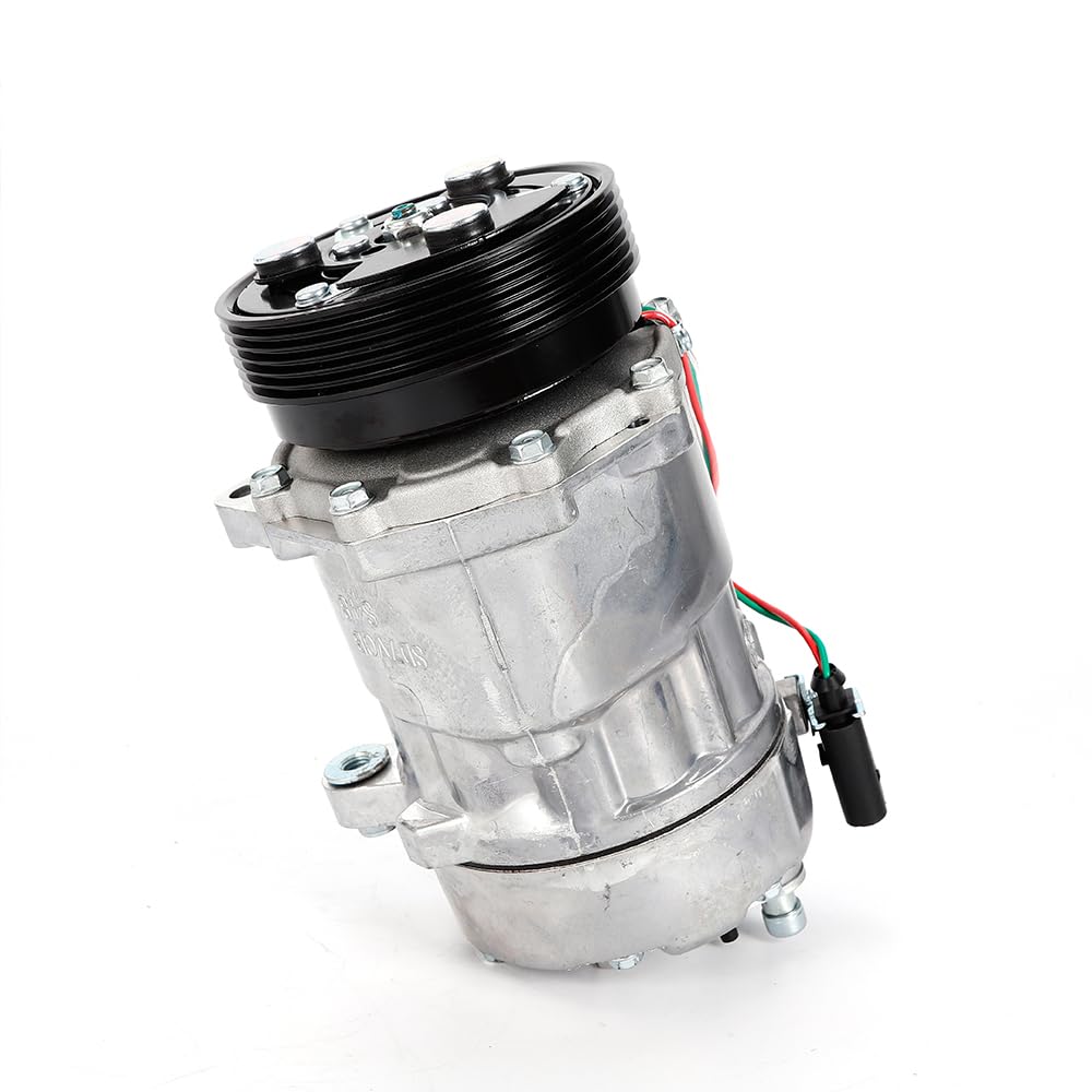 Compresor de aire acondicionado para coche 7V16 para Au-di A3 TT V-W Golf Bora Sea-t Alhambra Skda OTV aire acondicionado 12 V R134a aceite de compresor PAG46 apto para muchos modelos