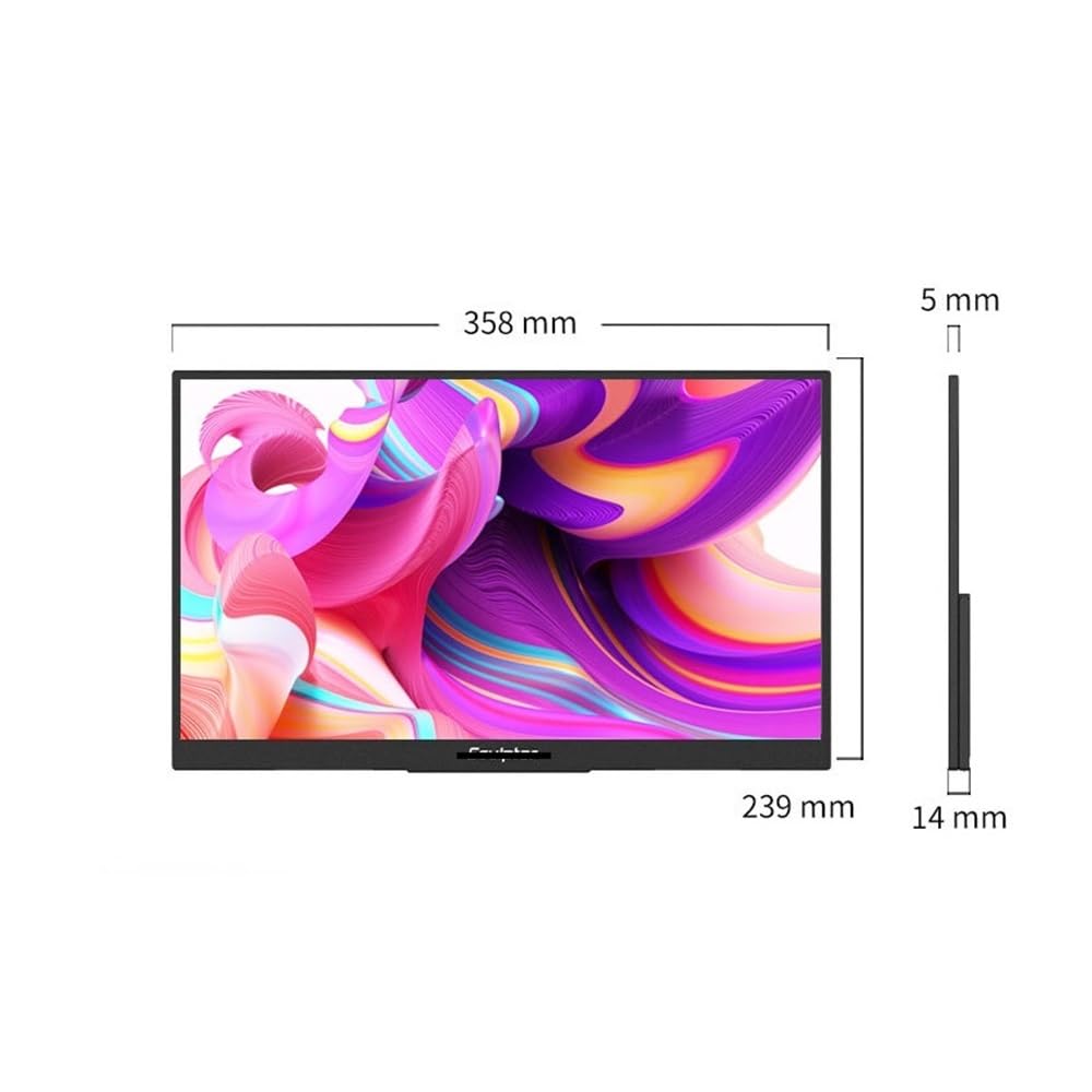 Display portatile da 2,5K e 16 pollici a 120 Hz for laptop, telefoni cellulari schermi secondari estesi Monitor per Smart Working