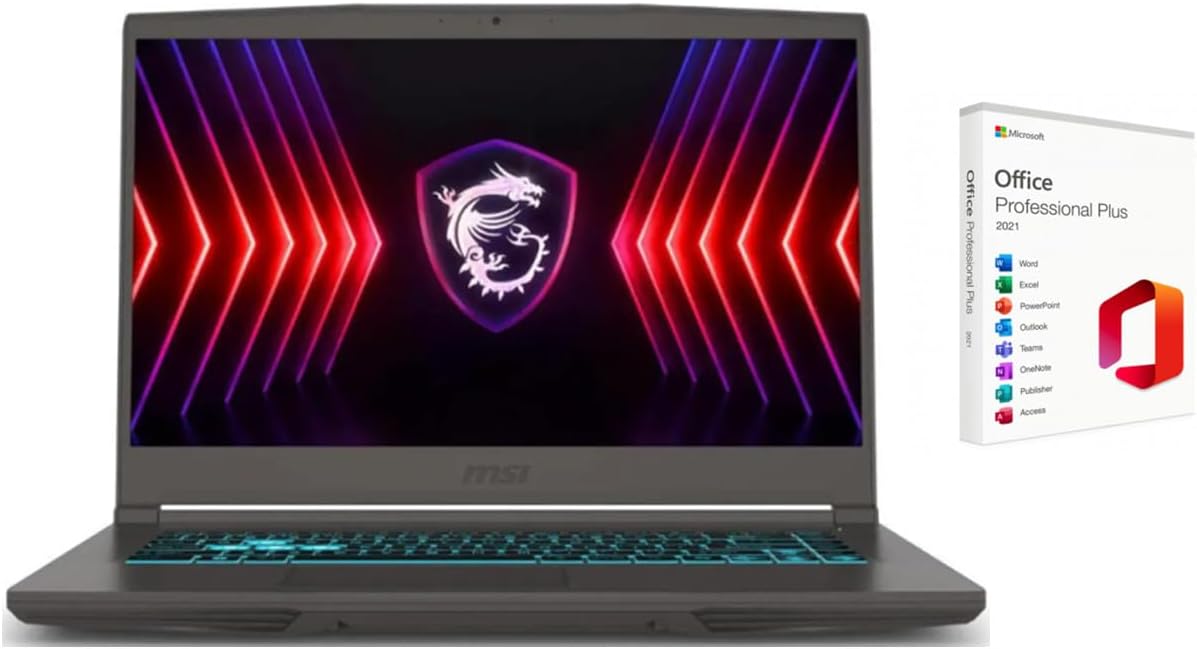 MSI Thin 15.6 inch FHD 144Hz Gaming Laptop |AMD Ryzen...