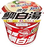 エースコック スーパーカップ1.5倍 濃厚鯛白湯ラーメン 107g ×12個