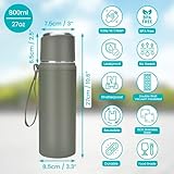 Zoom IMG-1 belle vous borraccia grigia bottiglia Zoom IMG-1 belle vous borraccia grigia bottiglia