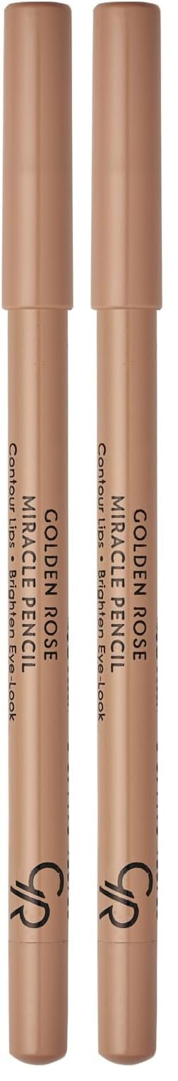Golden Rose Miracle Pencil Contour Lips Ruj Brighten Eye-Look Dudak Kalemi 2li paket
