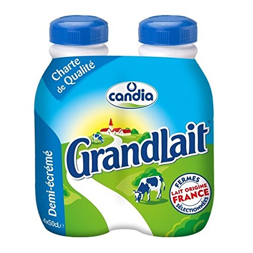 CANDIA - GrandLait - 4 x 50 cl - Surgelé