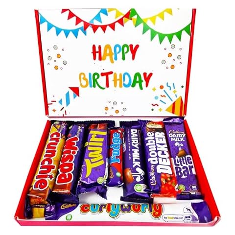Happy Birthday Cadbury Chocolate Gift Box Cover