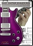 EASY GUITAR SCALES DVD Over 50 Common and Exotic Scales and Modes For Guitar