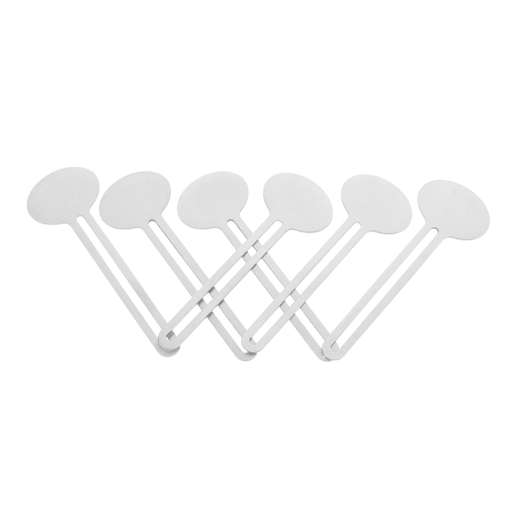 VILLFUL Bathroom Toothpaste Squeezers 6pcs Tube Roller Squeezer Metal Key for Dispenser