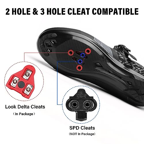 Unisex Cycling Shoes with Cleats