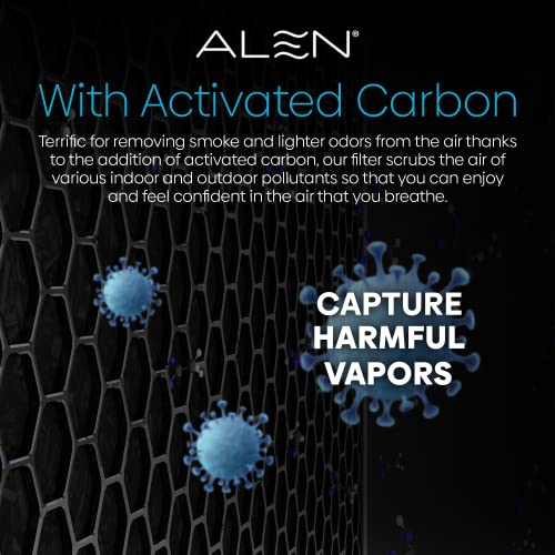 Image of Alen (BF35-Silver-Carbon) HEPA-Silver-Carbon Replacement Filter for BreatheSmart Air Purifier, 1-Pack