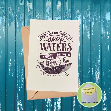 Miniatura 7 de Notecards in braille for the blind or visually impaired (Faith Based Note Cards)