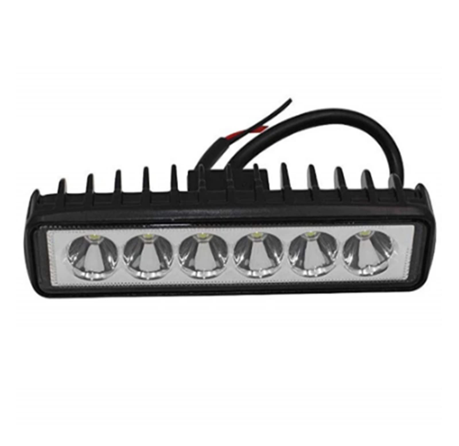 Fendinebbia 6LED 18W Fendinebbia - Faretto Da Lavoro Barra Luminosa Per Auto Camion Auto Camion Rimorchio SUV