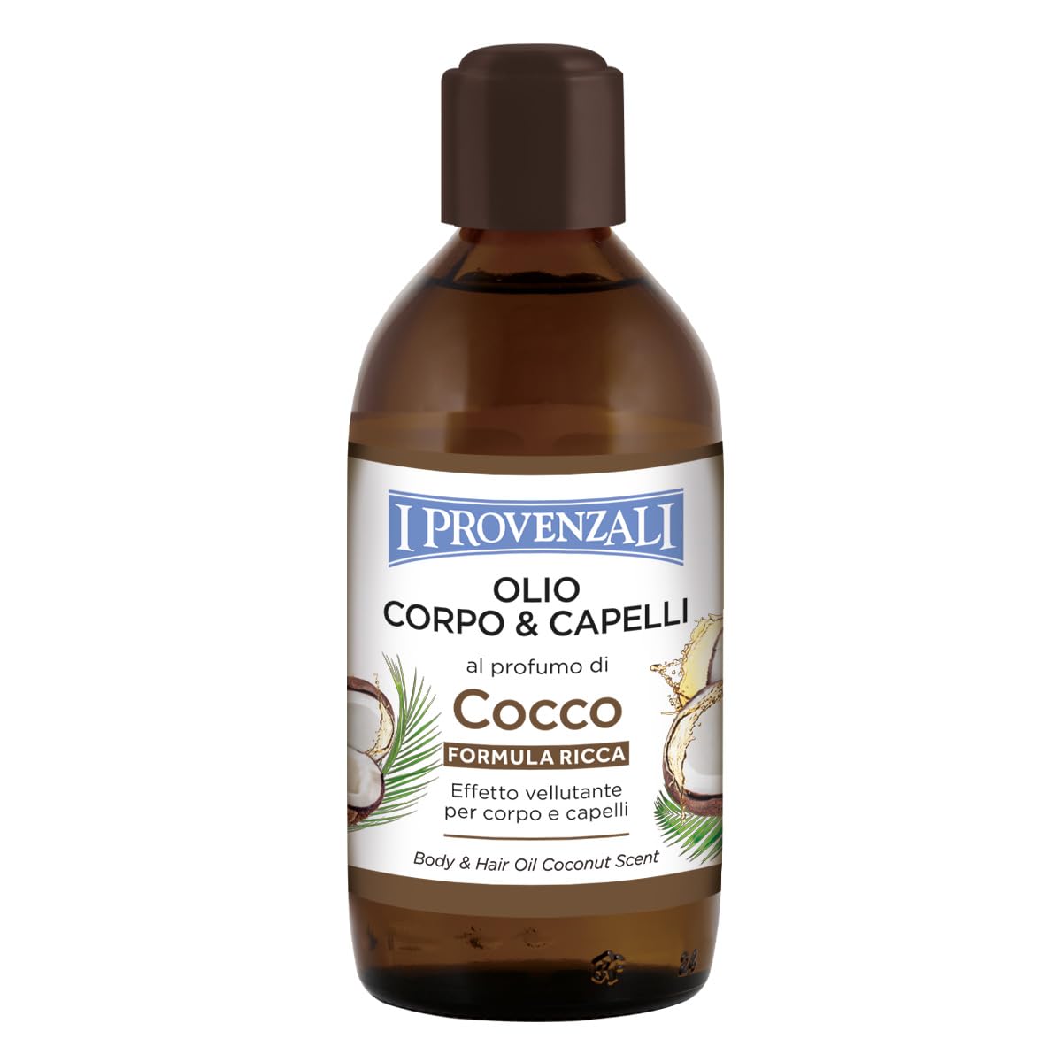 I Provenzali | Olio Corpo & Capelli al profumo di Cocco, 200 ml