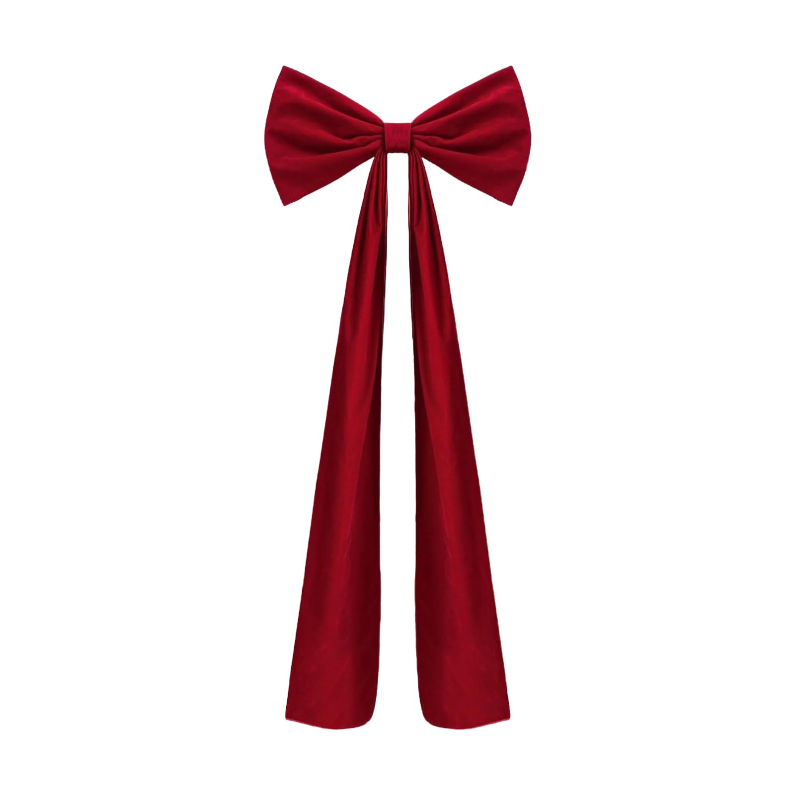 Polyester Bowknot Ornament Christmas Tree Decoration for Mantels Door Wreath Wrapping Wedding Holiday Decoration Large Christmas Bowknot