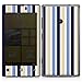 Produktbild DeinDesign Nokia Lumia 520 Case Skin Sticker aus Vinyl-Folie Aufkleber Streifen Muster Maritim