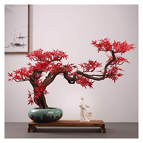 フェイクプラント クリエイティブ 大型 シミュレーション植物 鉢植え 装飾品 ホーム リビングルーム テレビキャビネット グリーン植物 装飾品 オフィス 盆栽 装飾 ギフト 人工盆栽、B