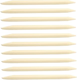 SUPVOX 30 Piezas Bastones de Dibujo Rascado de Bambú de Herramientas de Pintura Creativa Manualidades y Desarrollo de Habilidades