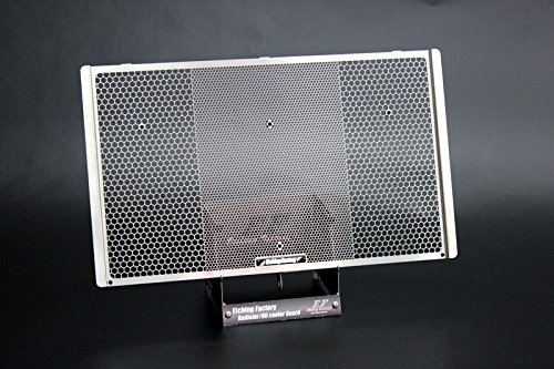 エッチングファクトリー コアガード ラジエターコアガード エンブレム:黒 ステンレス シルバー Z900RS 18 RGK-Z900RS-00