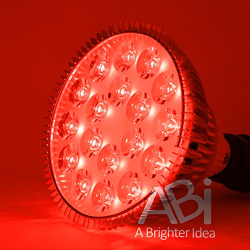 Abi True 26W Red 620-630Nm Par38 Led Grow Light Bulb With Active Cooling For Flowering #TOP1
