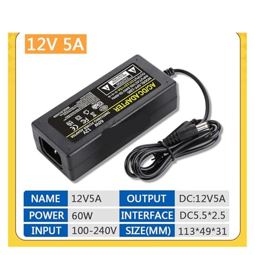 Adaptador de corriente 12V 5A con enchufe AU miniatura 2