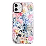ChiCaseVer for iPhone 12 Case, Coastal Romantic Y2K Design with Military-Grade Drop Protection, Romantic Ocean Theme Ocean Theme TPU Cover with 1.5mm Camera Protection for Girls