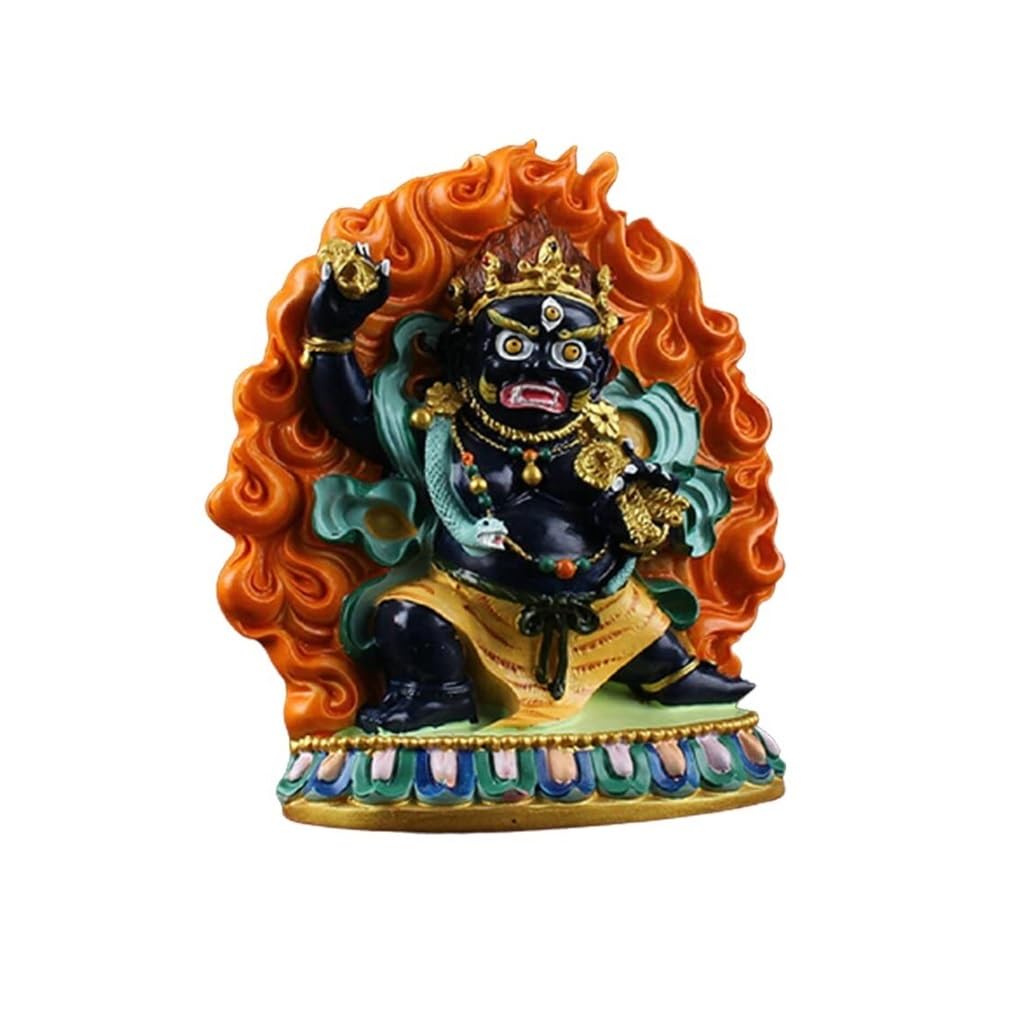 Buddha Statues Hand-painted Vajrapani Bodhisattva Figurine