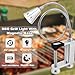 RUNQIN Grill Licht,Magnetischer 360° Flexibel Grilllampe Grillbeleuchtung LED zubehör Verstellbare Outdoor Magnetische BBQ Licht Set Outdoor Grill Lichter BBQ Zubehör Arbeitslampe draußen hardscape