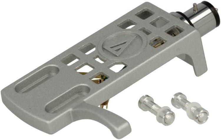 Audio-Technica AT-HS10BK 1/2" Universal Headshell for 4-Pin Turntable Cartridges, Black