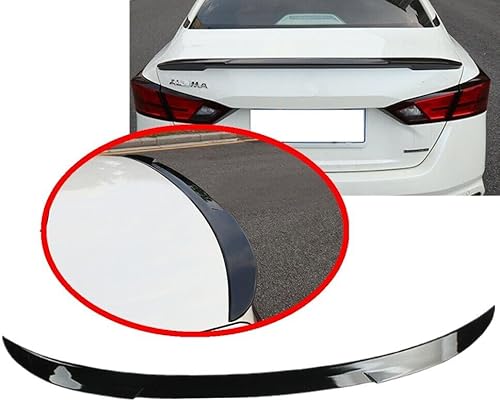 Miniatura 4 de Alerón trasero negro brillante 2019-2025 compatible con Nissan Altima S SR SL SV tapa de maletero Duckbill 2020 2021 2022 2023 2024