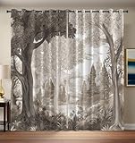 【Design unique des rideaux】Nos rideaux ont une texture luxueuse, une apparence diversifiée et des couleurs vives, sans décoloration après plusieurs lavages. Ils peuvent également protéger votre vie privée, embellir votre chambre et améliorer votre sens du design.