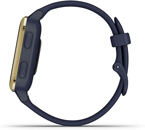 Miniatura 34 de Garmin Venu Reloj inteligente con GPS con monitoreo avanzado de salud y características de fitness Negro -,Oro rosa con banda bronceada,Pizarra