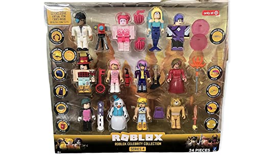 Roblox Celebrity Collection - Series 4 Figure 12pk (Roblox Classics) (Includes 12 Exclusive Virtual Items)