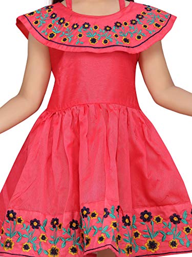 Image of Aarika Girls Gajri Colour Dress