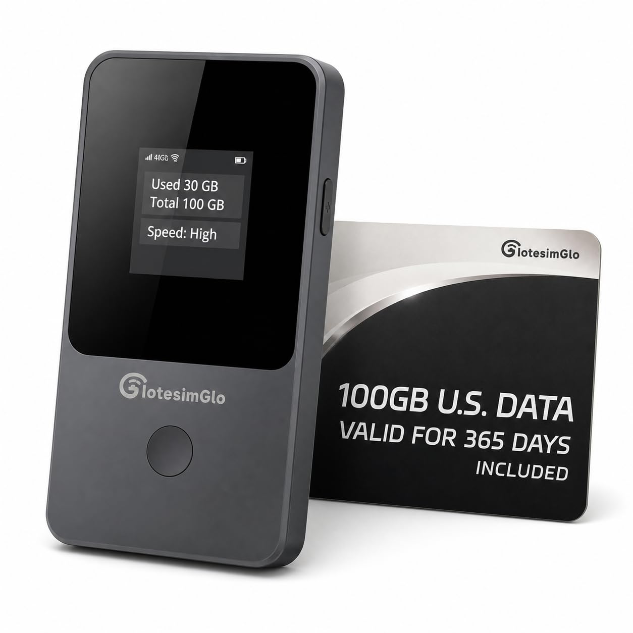 T8 Portable WiFi Hotspot with 100GB USA Data, 365-Day Plan