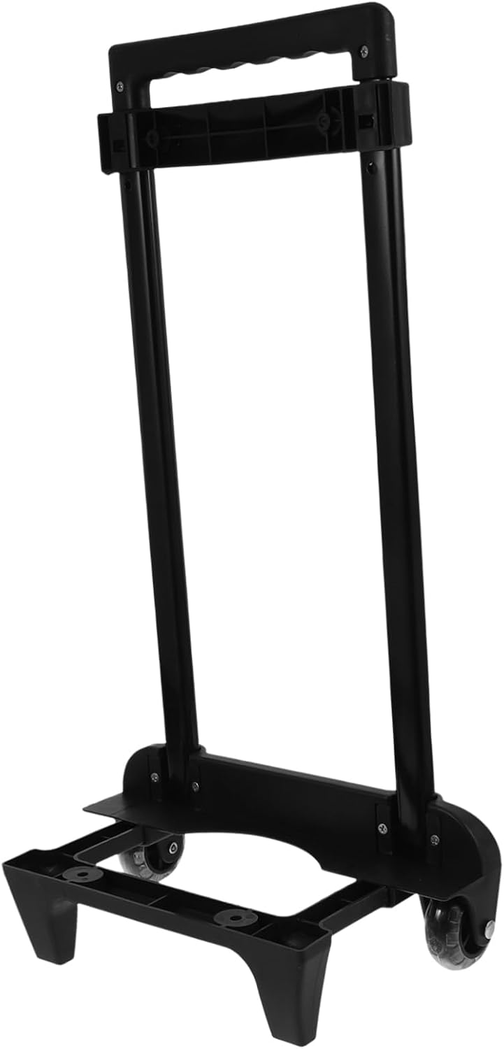 Zerodeko Portable Hand Truck Folding Design Large Luggage Cart for Travel Utility Cart Telescopic Handle and Bungee Cords
