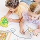 Melissa & Doug Fädeltiere aus Holz - 5 Holztiere und 5 farblich passende Schnüre zum Fädeln, Lernspielzeug zur Förderung der Feinmotorik und der Augen-Hand-Koordination, für Kinder ab 3 Jahren