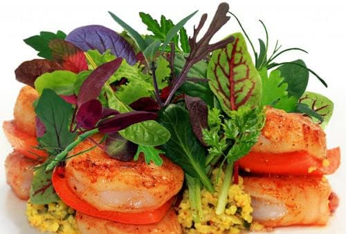 Miniatura 4 de Lee-Esta es una mezcla! Más de 3000 semillas de microgreens mezclan 40 variedades, aproximadamente 1 onza. Semillas de superalimentos tradicionales