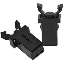 2 Pcs Door Latch Lock for WFCO ConvertersWF87/8900-DL, Storage Push Latch Assembly OEM Part, Latch Lock Compatible with Lamp ESN-195-3.1, Brabantia Lid Bin, Car Sunglasses Holder