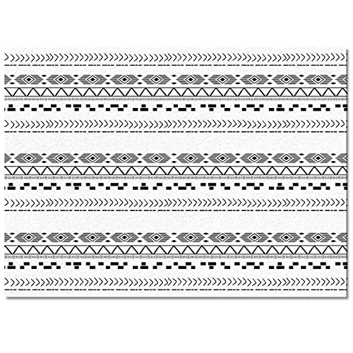 Line Texture Area Rug For Bedroom Living Room- Hand-Painted Line Vintage Line Contemporary Floor Carpet Comfy Runner Rug Nursery Playmats Home Decor Mat, #TOP1