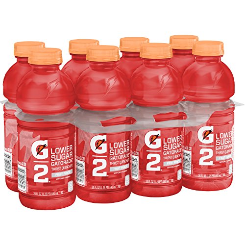 Gatorade Thirst Quencher G2, Fruit Punch, 20 Ounce (Pack of 8)