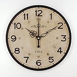 【Design Holz】Schlichtes Design und hochwertige Verarbeitung,jede Uhr ist ein Unikat,die unterschiedliche Holzfaserung macht jede Uhr zu einem naturgemachtem Meisterstück und verleiht ihr einen individuellen und besonderen Charakter