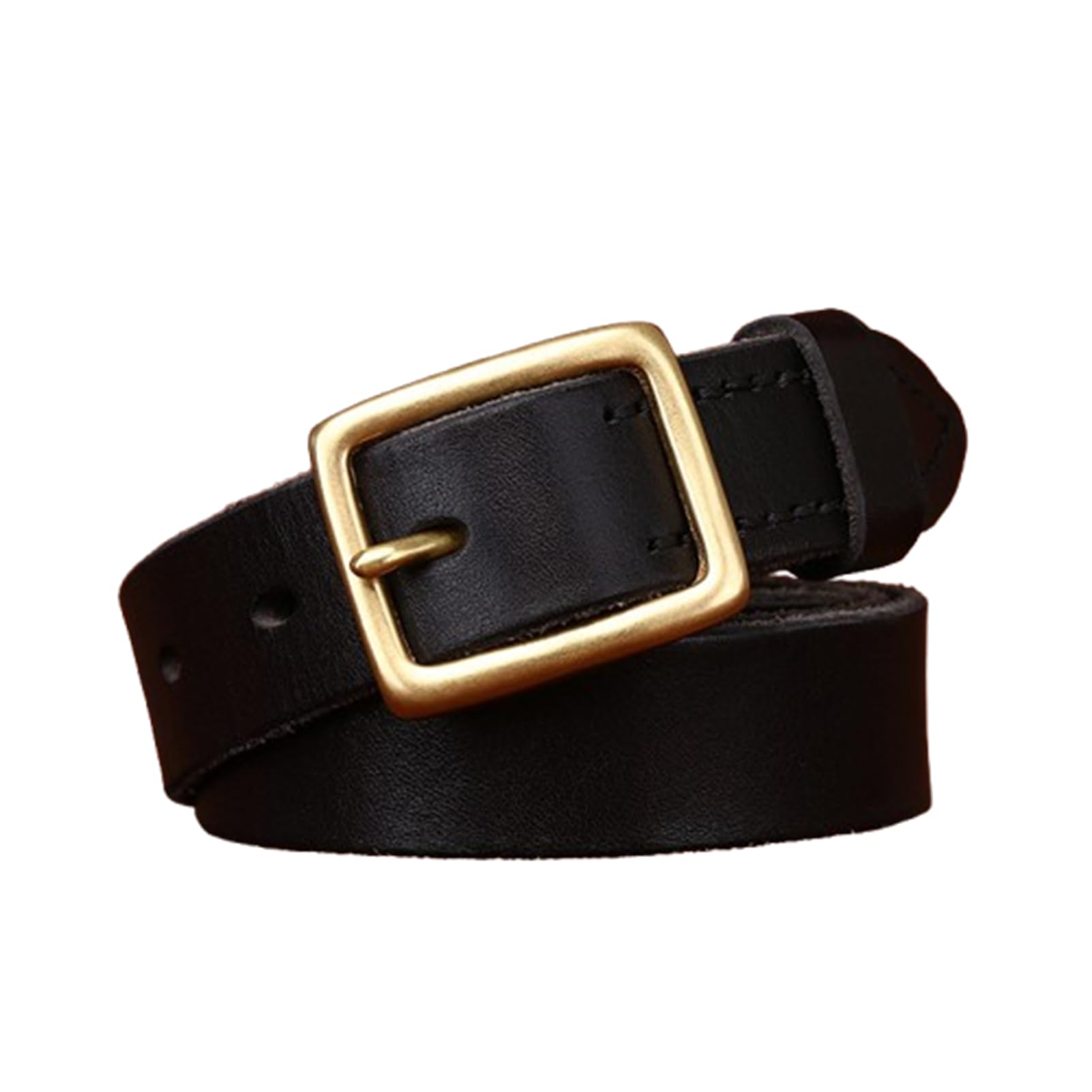 Ceinture en cuir véritable faite main, un accessoire authentique - 7