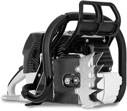 Holzfforma 92CC G660 PRO Gasoline Chain Saw Power Head with 25 Inch 3/8 .063 84DL Guide Bar and Saw Chain Wrap Around Handle Bar Italy Tech Nikasil cylinder Meteor Piston Caber Ring