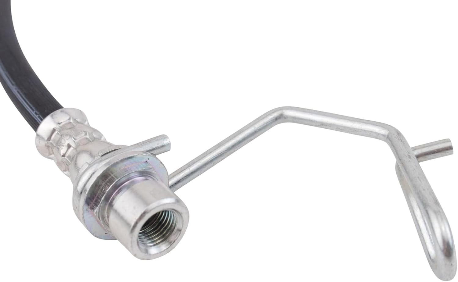 TRQ Rear Right Brake Hose Passenger Side Compatible with 2009-2011 Dodge Nitro 2008-2012 Jeep Liberty