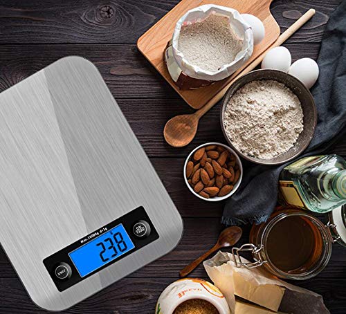 IceFrog Küchenwaage Digital Digitalwaage Digitale Küchenwaage Professionelle Waage Electronische küchenwage… – Bild 3