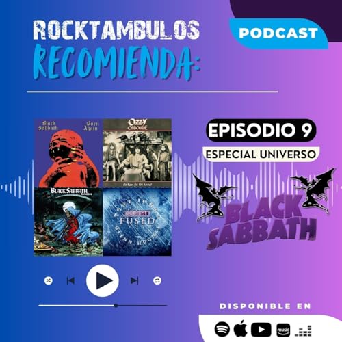 Episodio 9: especial universo Black Sabbath Podcast Por  arte de portada