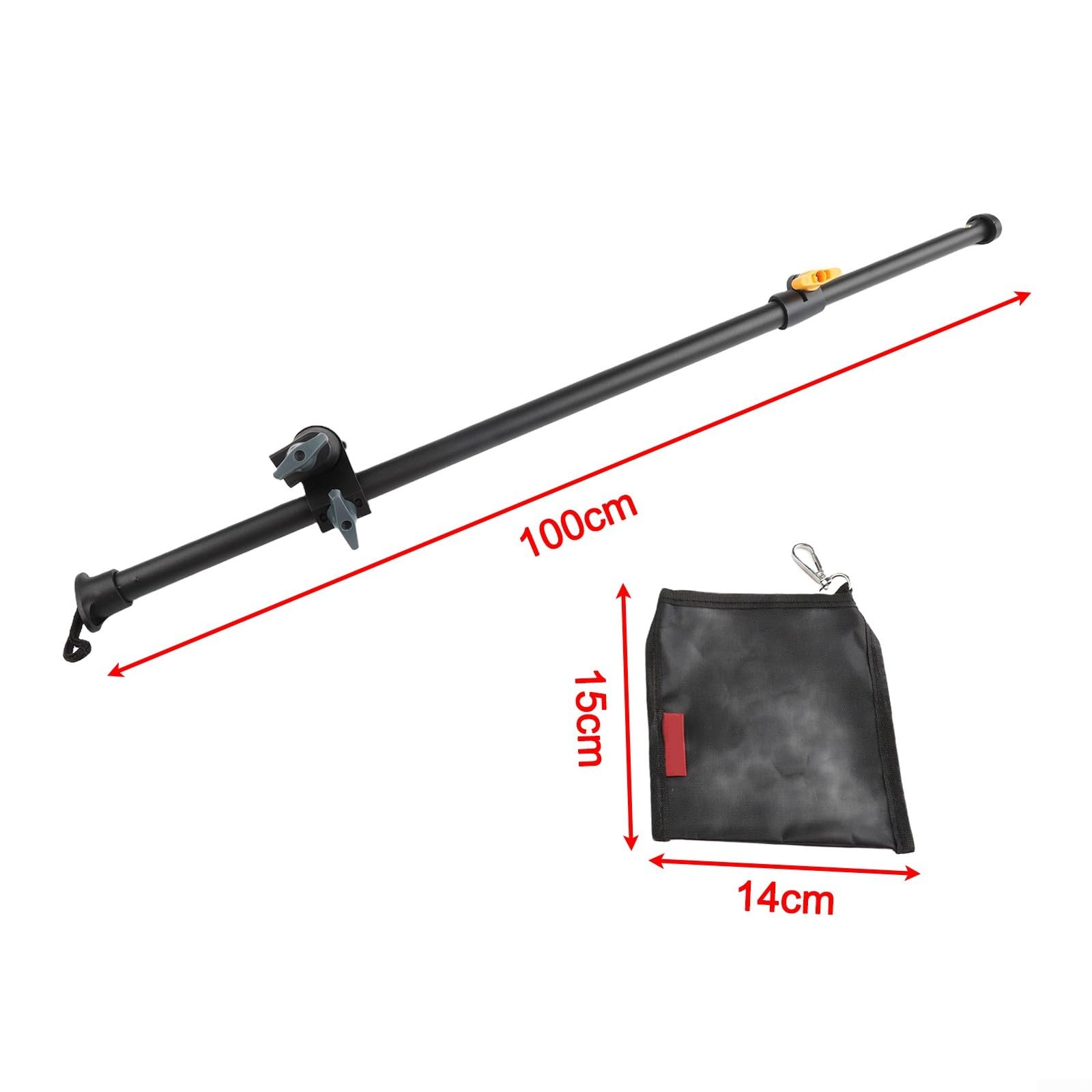 Braccio Estensibile per Treppiede 55-100cm Metallo
