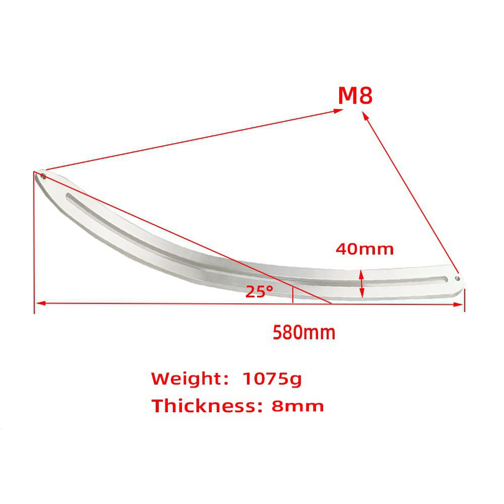 CYGOODS 12 pz/Set Auto Auto Auto Ammaccatura Rimozione Parafango Riparazione Danni Estrattore Sollevatore Arco Piede di Porco Strumenti Gancio Aste Kit