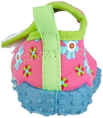 Girl's UV Protection Flower Collection Aqua Swimming/Beach Shoes (9.5 M US Toddler)3