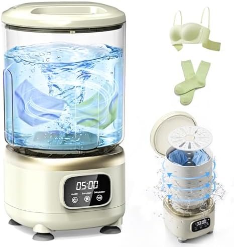 2L Mini Washing Machine, Portable Underwea...