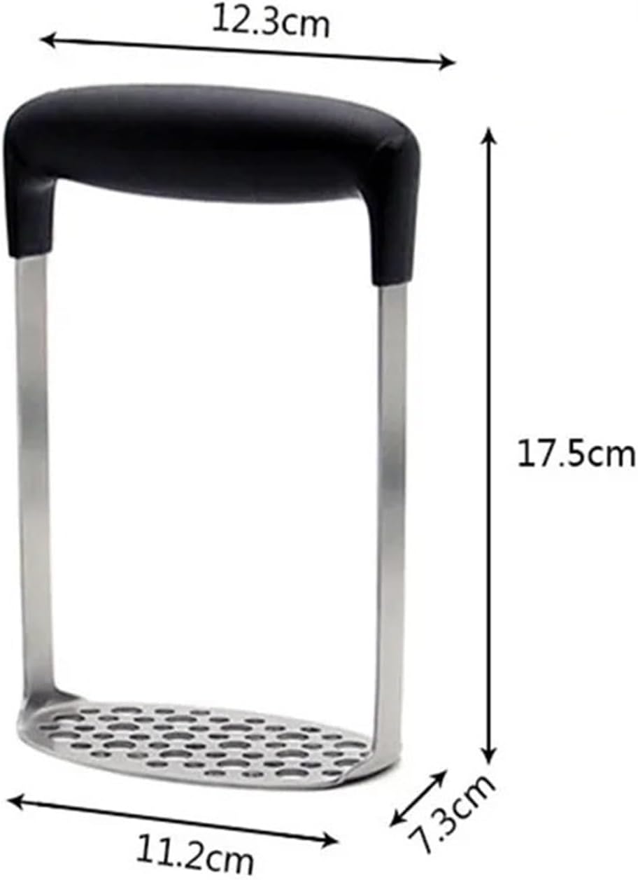 Stainless Steel Potato Pusher Pressed Masher Ricer Puree Fruit Juice Maker Smooth Mashed Potatoes Crusher Kitchen Gadget