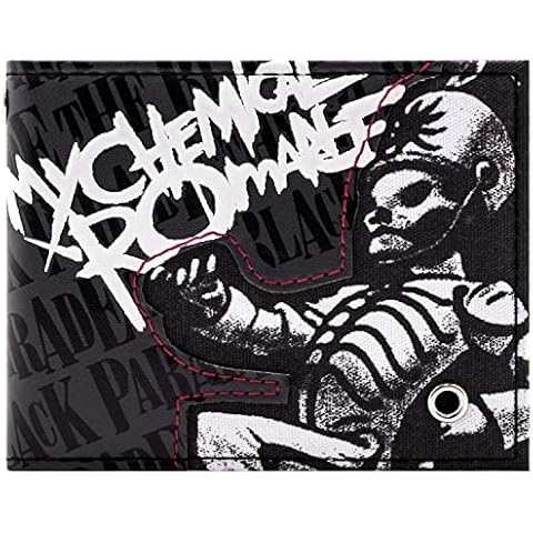 My Chemical Romance Black Parade Rock Grey ID & Card Bi-Fold Wallet Cover
